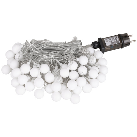 Łańcuch świetlny zewnętrzny Girlanda ogrodowa 50x LED