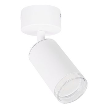 Kinkiet sufitowy pojedynczy SPOT GU10 biały wodoodporny