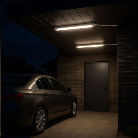 Oprawa hermetyczna LED 150cm 6750lm zmienna barwa światła 3000-6500K