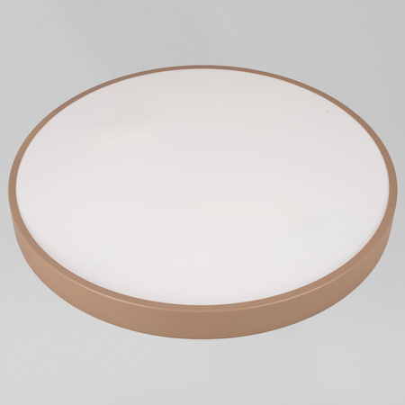 Plafon sufitowy LED beżowy 50cm - wysoka wydajność świetlna 100lm/W