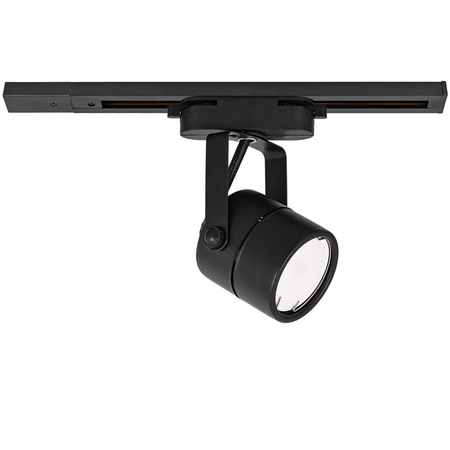 Oświetlenie szynowe czarne 3x lampa GU10 + szyna 1m