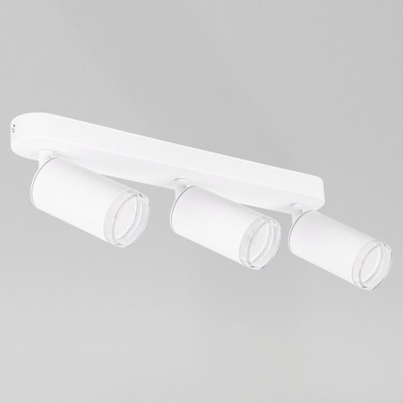 Kinkiet sufitowy potrójny SPOT 3xGU10 biały wodoodporny