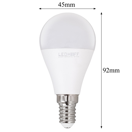 6x Żarówka LED E14 NATURALNA 7W = 60W 630lm 4000K