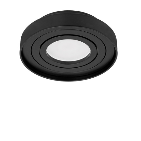 Oprawa podtynkowa GU10 96x15mm czarna