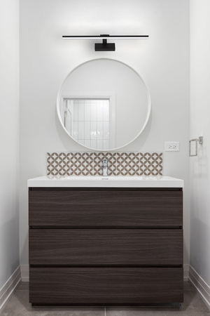 Kinkiet Ledhoff czarny zintegrowane źródło LED 12 W