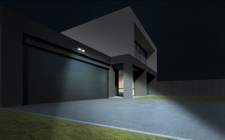 Lampa solarna z czujnikiem ruchu i zmierzchu LED