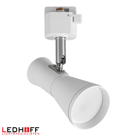 Reflektor szynowy biały GU10 lampa na szynoprzewód