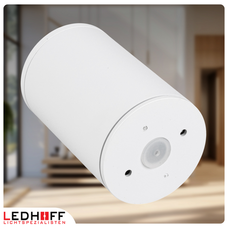 Oprawa sufitowa natynkowa tuba GU10 okrągła biała IP44