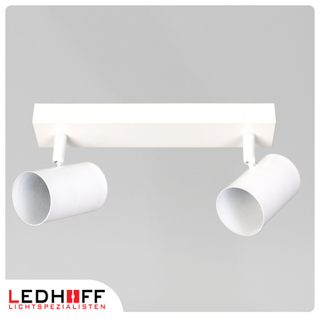 Lampa sufitowa Kinkiet podwójny GU10 biały LINEA