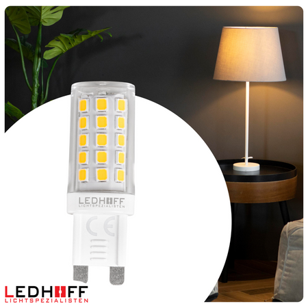 Żarówka LED G9 4W 400lm 3000K barwa ciepła