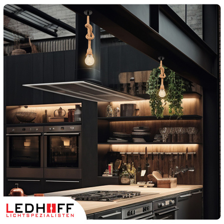 Żarówka LED E27 filamentowa 6W 720lm ciepła biała ozdobna