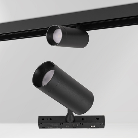 ZESTAW M20 LED 3x Lampa punktowa SPOT 12W + 2x lampa soczewkowa 18W 3 BARWY ŚWIATŁA + 2x szyna magnetyczna 1m + łącznik