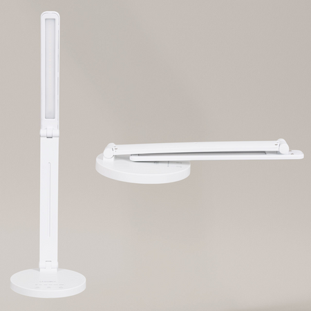 Lampka biurkowa LED biała 5W + Timer