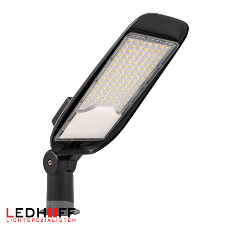 Lampa uliczna LED 100W 13000lm na parking regulowany uchwyt