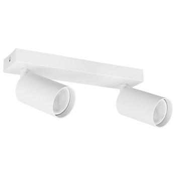 Kinkiet sufitowy podwójny Spot GU10 biały