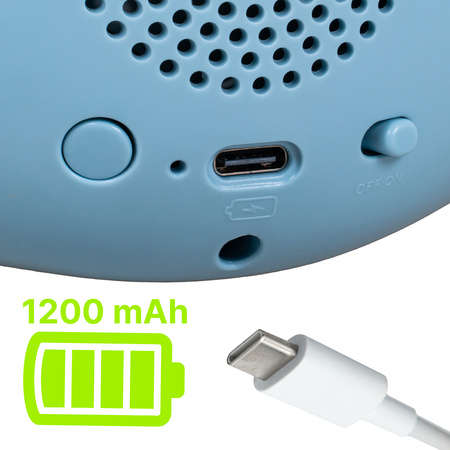 Lampka nocna LED dla dzieci KRÓLIK ciepłe światło Bezprzewodowa