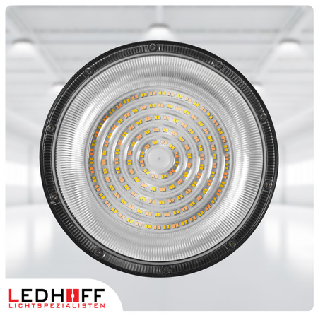 Lampa przemysłowa LED HighBay UFO 100W 3 barwy światła na magazyn halę