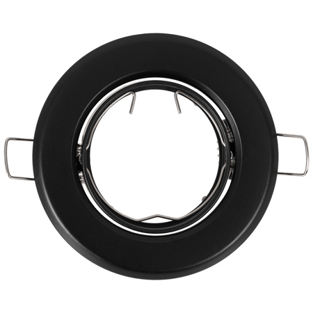 5x Oprawa Halogen LED Sufitowa GU10 RUCHOMA CZARNA