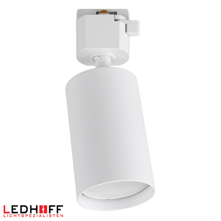 Oświetlenie szynowe białe reflektor GU10 x5 szyna 2m