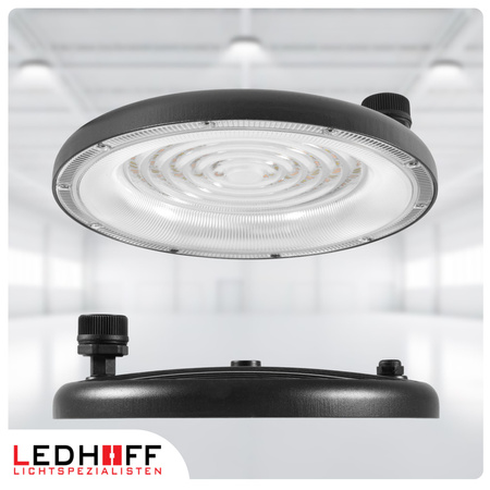 Lampa przemysłowa LED HighBay UFO 100W 3 barwy światła na magazyn halę