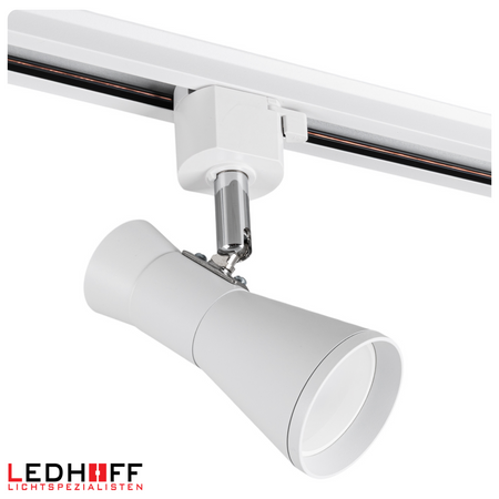 Oświetlenie szynowe białe reflektor GU10 x5 szyna 3m