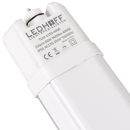 Oprawa hermetyczna LED 150cm 60W neutralne światło MOCNA