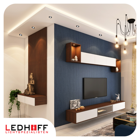 4x Oprawa sufitowa podtynkowa LED czarna RUCHOMA 3 barwy światła 7W