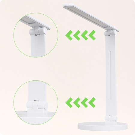 Lampka biurkowa LED biała 5W + Timer