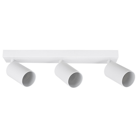 Kinkiet sufitowy potrójny Spot GU10 biały