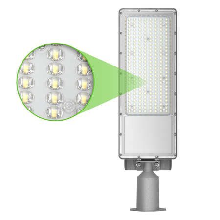 Lampa uliczna LED wodoodporna 150W 16500lm światło neutralne 5000K