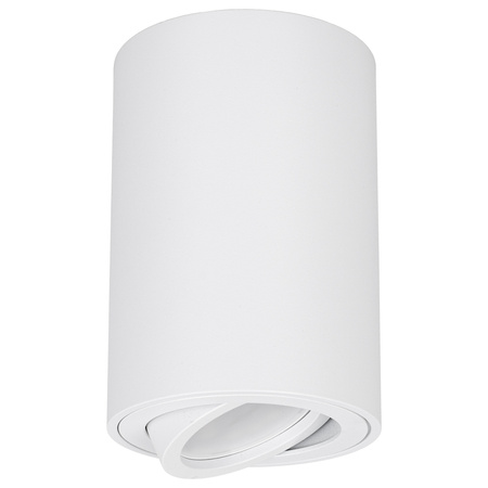 Oprawa sufitowa natynkowa Tuba LED GU10 okrągła biała