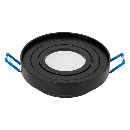 Oprawa podtynkowa GU10 96x15mm czarna