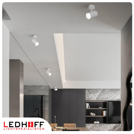 Lampa sufitowa Kinkiet pojedynczy GU10 biały LINEA