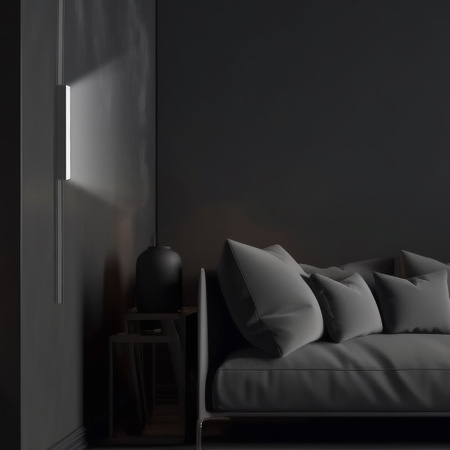 Lampa liniowa LED reflektor do szyny magnetycznej 12W CZARNA 4000K oprawa