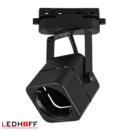 Reflektor szynowy czarny GU10 lampa na szynoprzewód