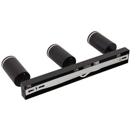 Kinkiet sufitowy potrójny Spot GU10 czarny