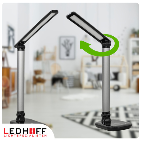 Lampka biurkowa LED czarna 9W