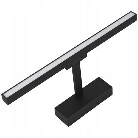 Kinkiet łazienkowy Lampa nad lustro 40cm czarny z REGULACJĄ