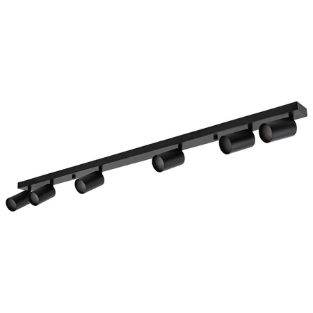 Kinkiet sufitowy Spot 6x GU10 czarny