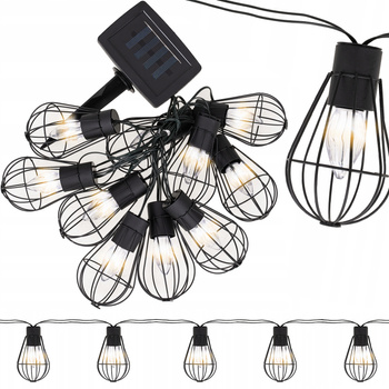 Girlanda solarna 10x LED