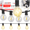 Girlanda ogrodowa łańcuch świetlny 7,3m + 25x żarówka LED kulka