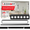 Oświetlenie szynowe magnetyczne ZESTAW listwa 1m + 3x lampa LED