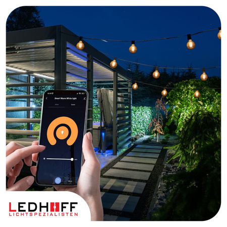 Girlanda ogrodowa świetlna SMART 11m + 18x żarówka LED TUYA