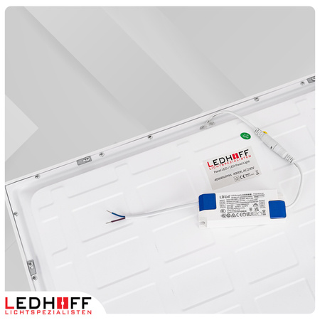 6x Panel podtynkowy LED 60x60cm 40W 4000lm