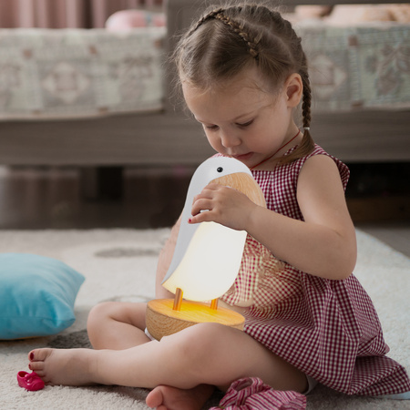 Lampka nocna LED dla dzieci Bezprzewodowa TUKAN ciepłe światło