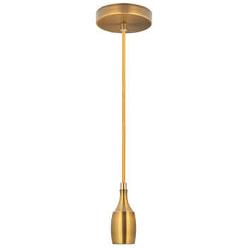 Oprawa sufitowa ZŁOTA wisząca E27 dekoracyjna LOFT