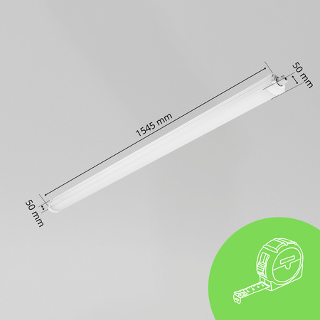 Oprawa hermetyczna LED 150cm 6750lm zmienna barwa światła 3000-6500K