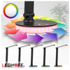 Lampka biurkowa LED do gamingu czarna 5W + światło RGB