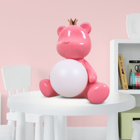 Lampka nocna LED dla dzieci MIŚ wielokolorowe światło RGB