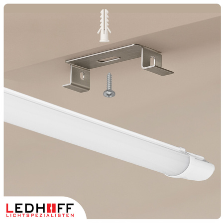 Oprawa hermetyczna LED 120cm 3600lm zmienna barwa światła 3000-6500K + przewód